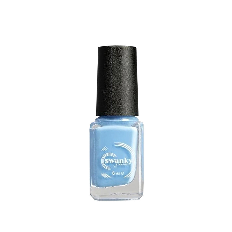 Swanky Stamping polish, light blue S25