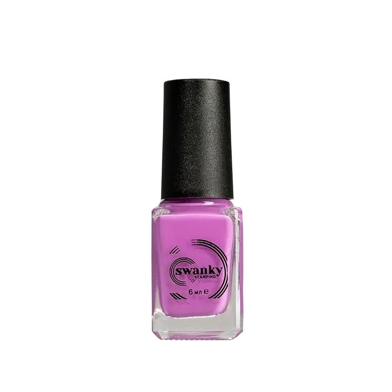Swanky Stamping polish, neon pink S16