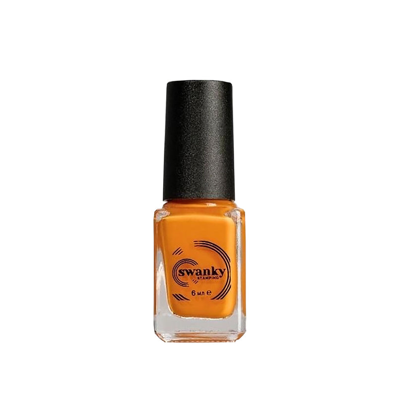 Swanky Stamping polish, neon orange S17
