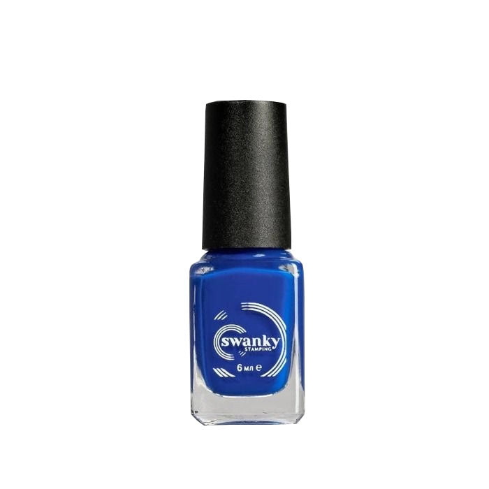 Swanky Stamping polish, neon blue S19