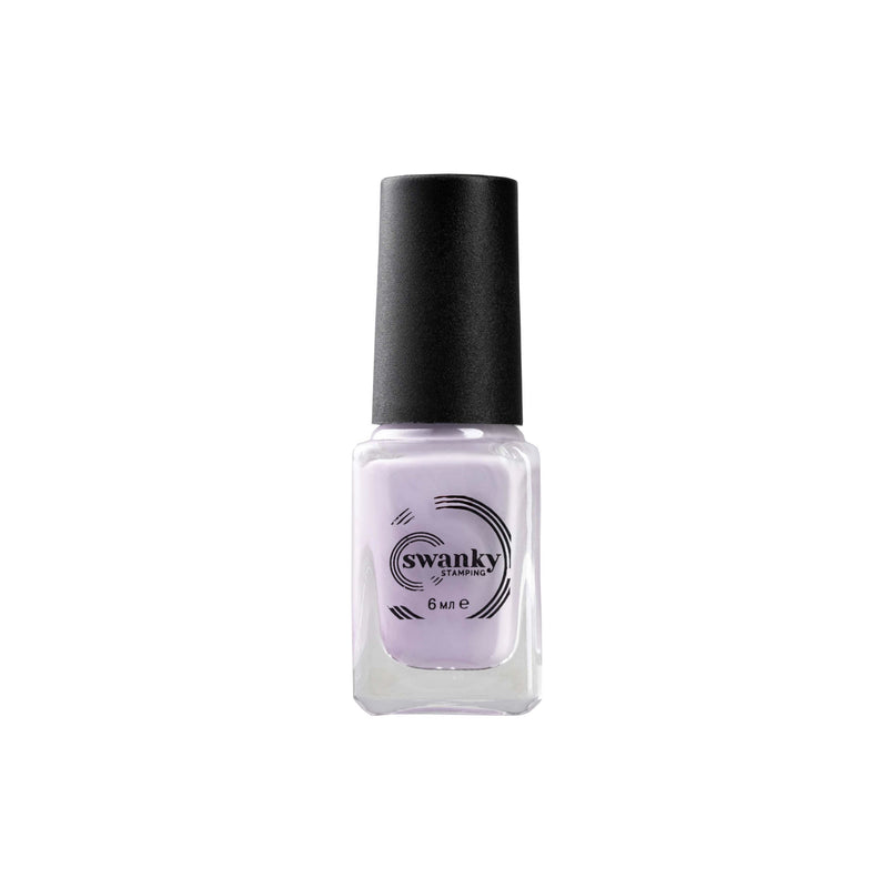 Swanky Stamping polish, light lilac S42