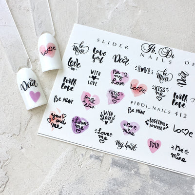 IBDI nail decals for manicures and pedicures