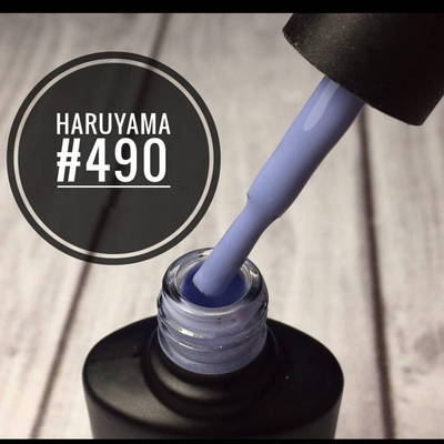 Haruyama blue gel polish