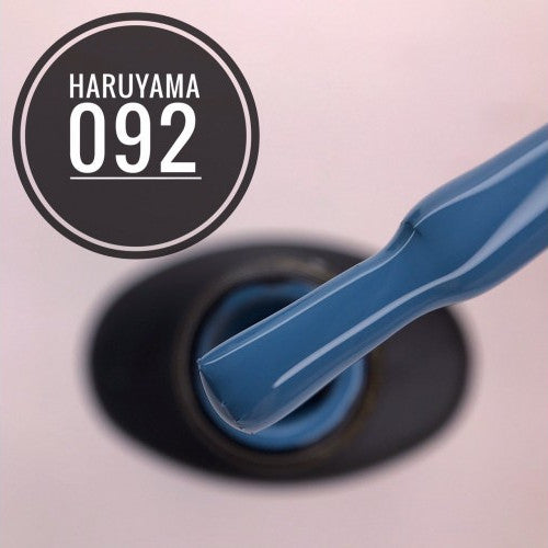 Haruyama blue gel nail polish