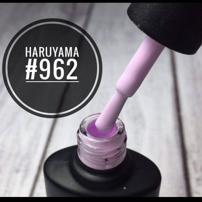 Light purple haruyama gel nail polish for manicures and pedicures