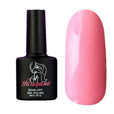 Pink Haruyama gel polish for manicure or pedicure