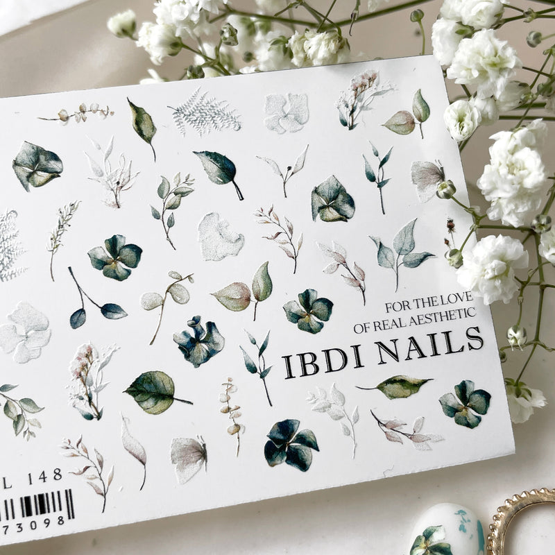 IBDI Waterslide nail decals for summer nail art