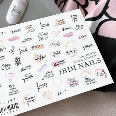 IBDI Nail decals for beautiful nail art