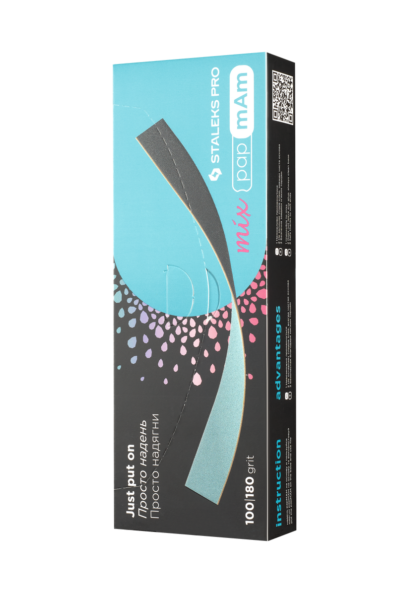 STALEKS PRO nail files for manicures and pedicures double sided