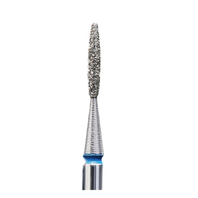 STALEKS PRO Flame drop, e-file nail drill bit medium grit for manicures and pedicures
