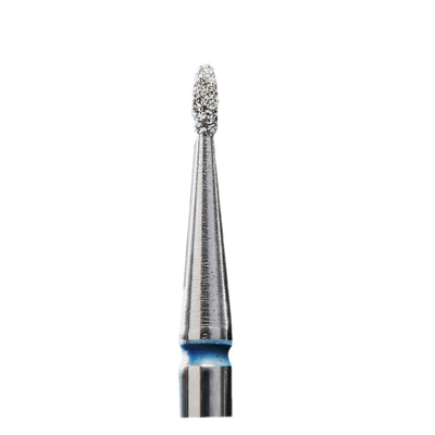 STALEKS PRO Flame drop medium grit e-file nail drill bit for manicures and pedicures