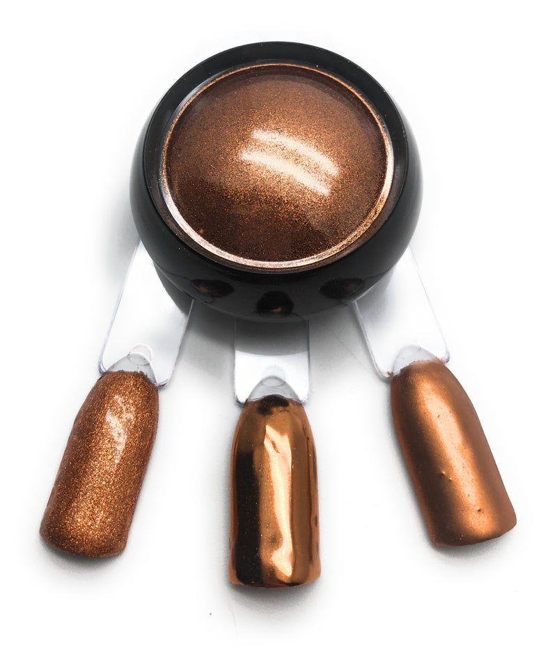 NOCTÍS Copper nail powders for dry machine manicures
