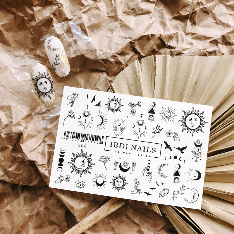 IBDI Summer nail decals for manicures and pedicures