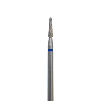 Diamond e-file nail drill bits, medium grit rounded cone