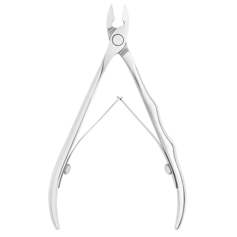 Front view of STALEKS PRO 7mm cuticle nippers