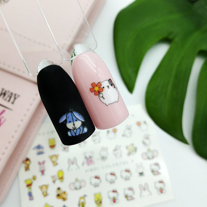 Make your nails super cute with fun decals