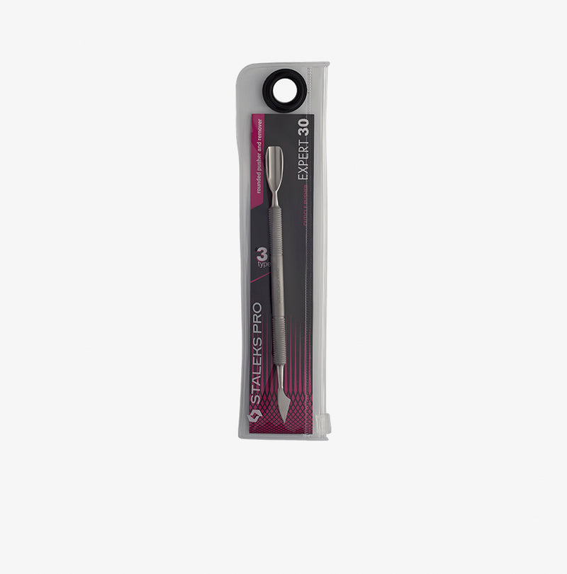 STALEKS PRO Expert 30 cuticle pusher in package