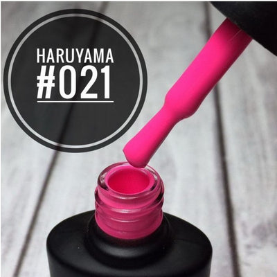 Haruyama Pink gel nail polish