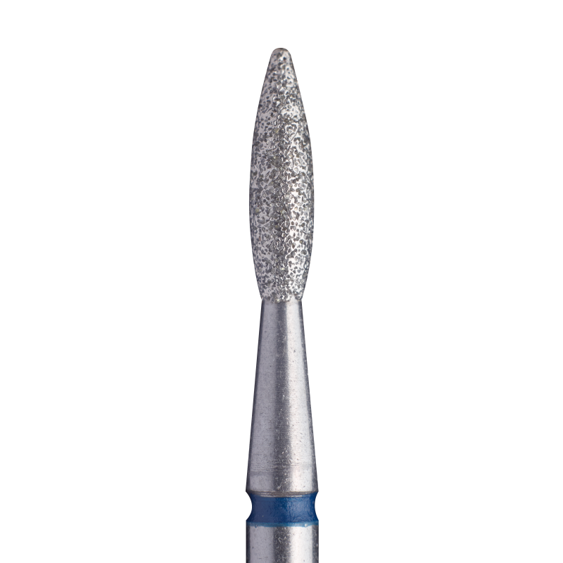 STALEKS PRO flame drop nail drill bit medium grit for dry machine manicure