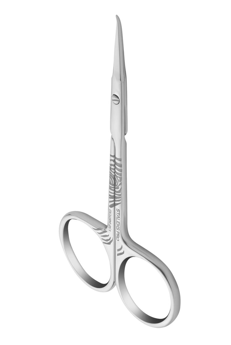 STALEKS PRO Exclusive 23 cuticle scissors for manicures and pedicures