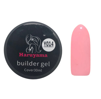 Haruyama pink builder gel nail polish for Russian manicures and pedicures