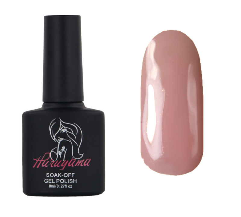 Haruyama sheer Pink French nude gel nail polish BF017