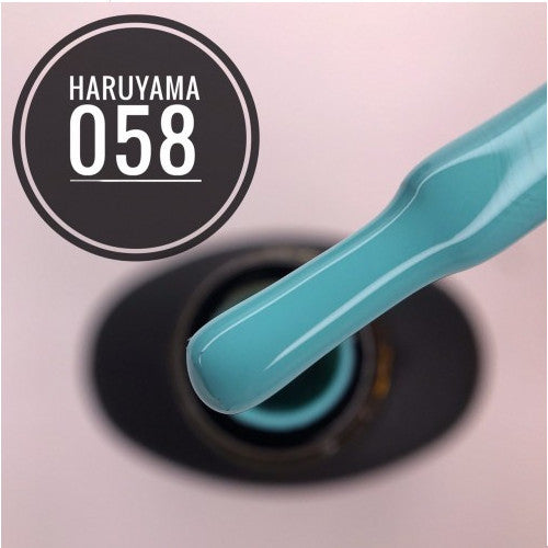 Haruyama blue gel nail polish