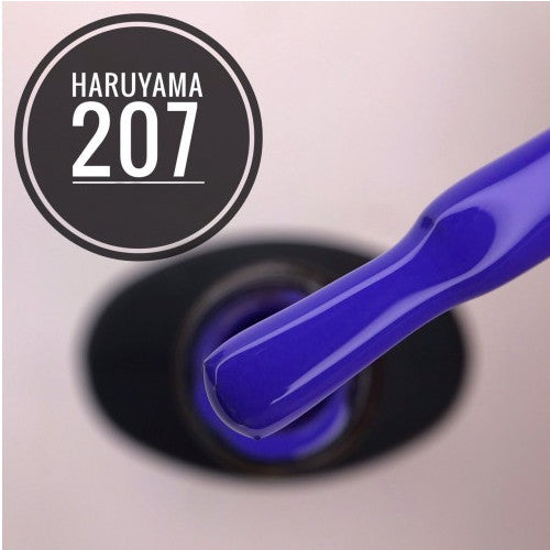 Haruyama blue gel nail polish for manicures and pedicures