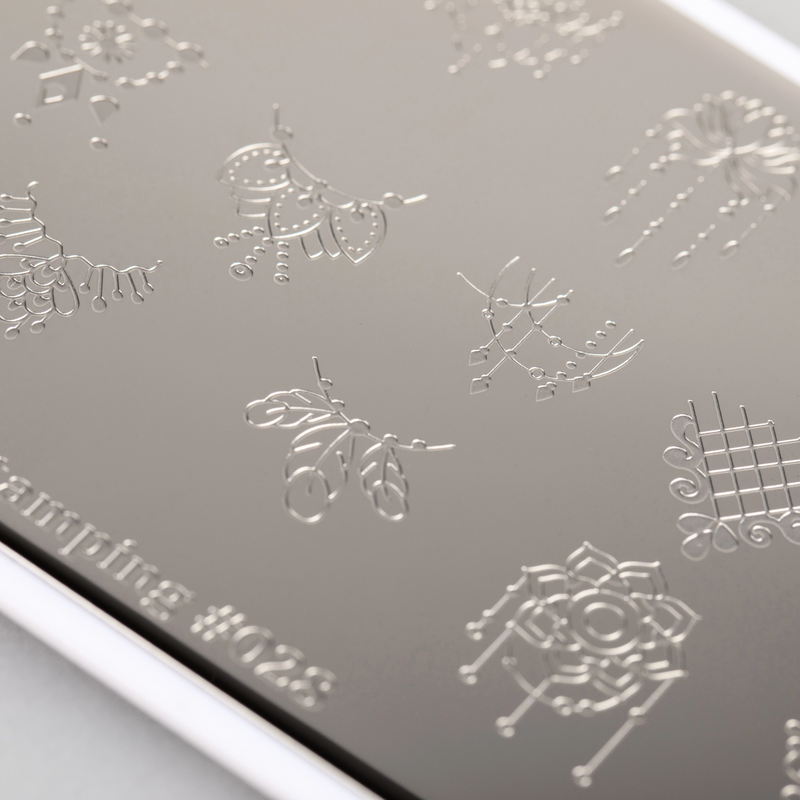 Swanky Stamping plates with necklace designs