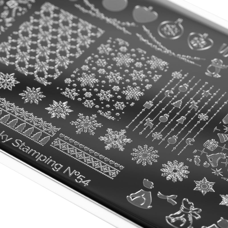 Swanky Stamping Christmas stamping plates for holiday nail art
