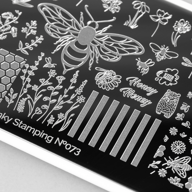 Honeycomb stamping plates