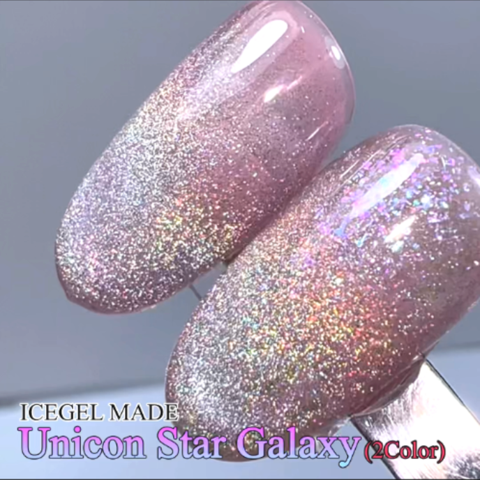 ICEGEL Unicorn gel polish for Russian manicures and pedicures