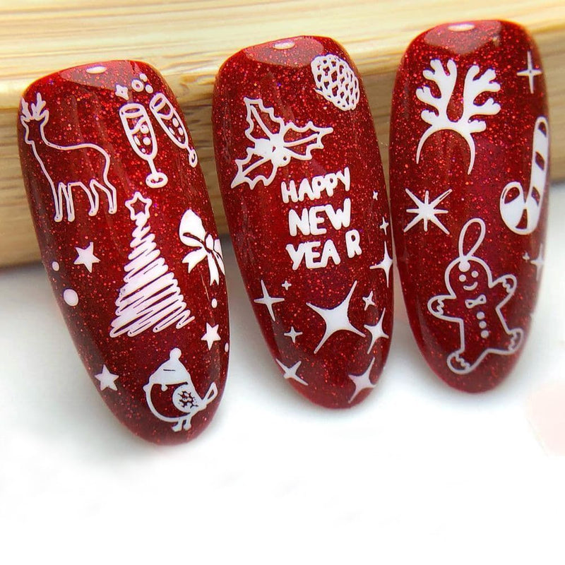 Swanky Stamping Christmas stamping plates for holiday nail art