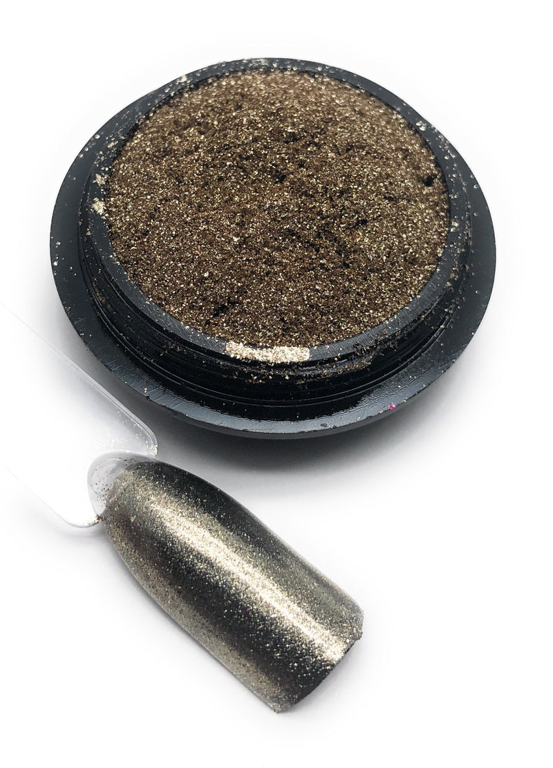 NOCTIS Gold pigment powder for manicures and pedicures