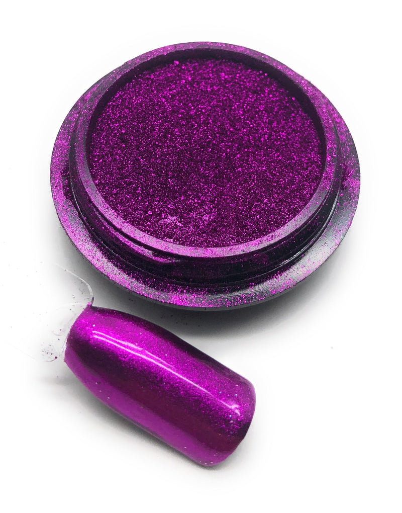 Pigment powder for manicures and pedicures