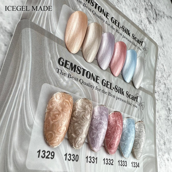 ICEGEL Gem stone silk scarf gel polish – NashlyNails