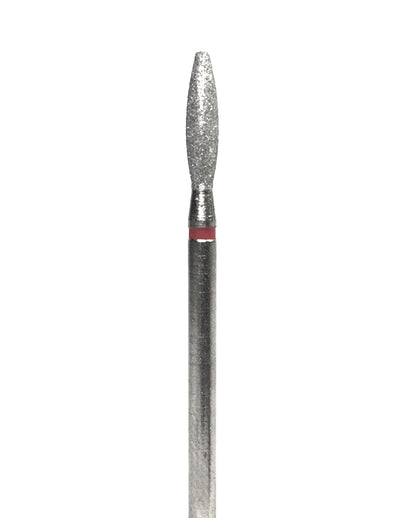 Fat drop flame nail drill bit for manicure