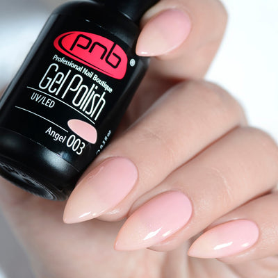 PNB perfect nude gel nail polish for manicures and pedicures. Manufactured in Ukraine