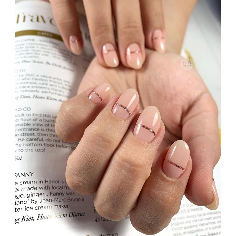 Haruyama Nude sheer skin gel nail polish BF012