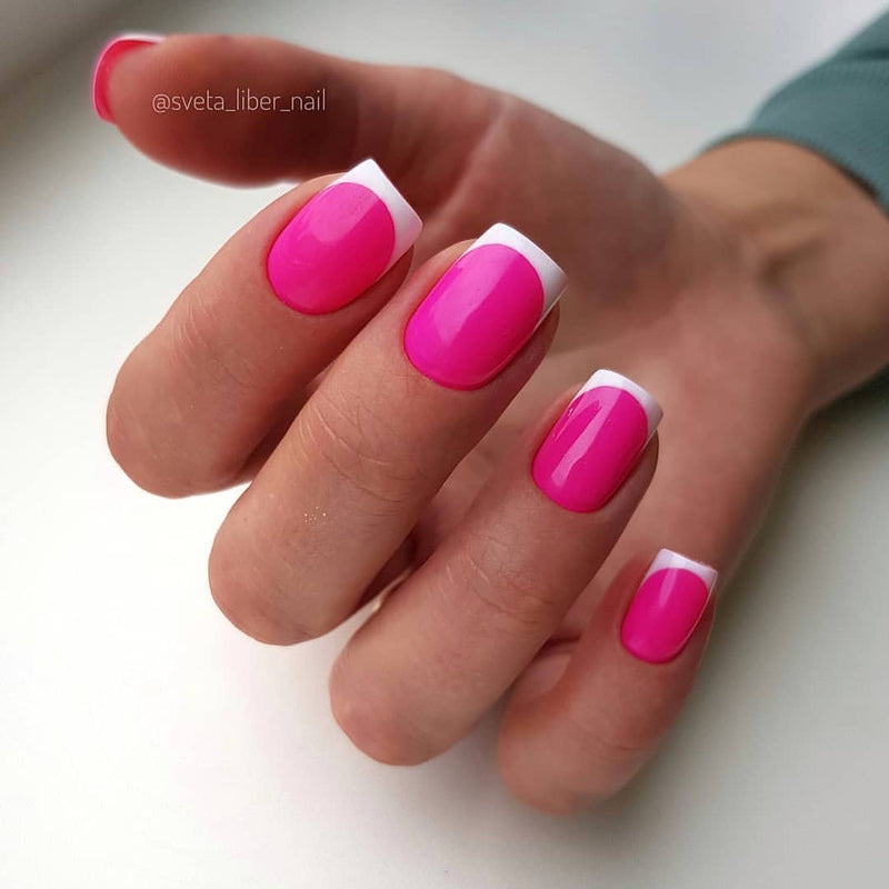 Haruyama Pink gel nail polish 254