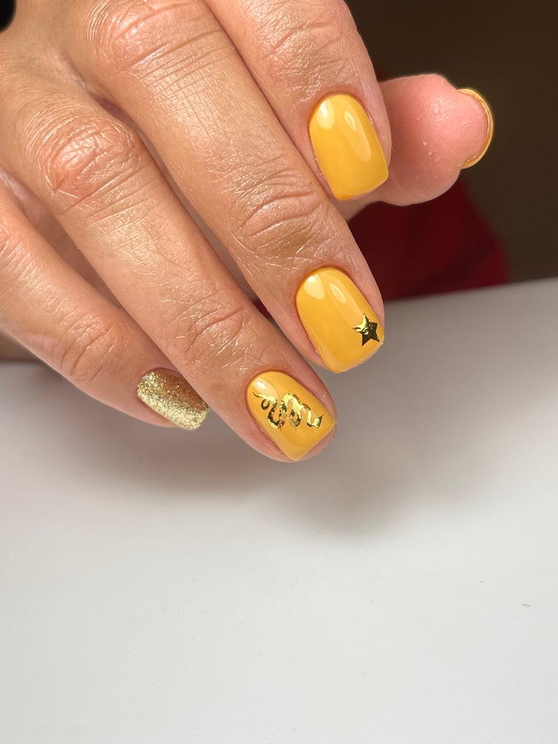 PNB Bruegel mustard gel nail polish 271