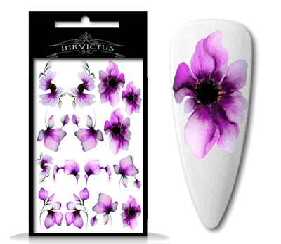 INKVICTUS waterslide nail decals for manicures and pedicures
