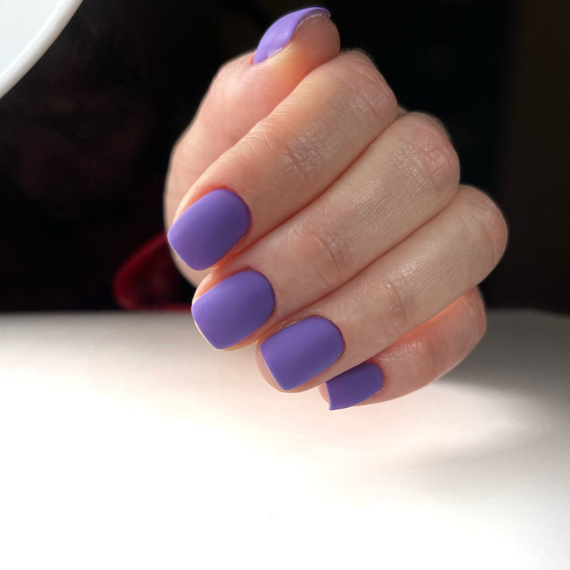 PNB Fiesta purple gel nail polish 227