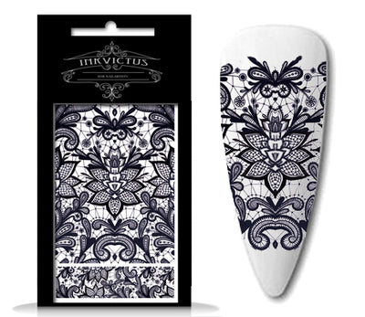 INKVICTUS pattern nail decals for manicures and pedicures