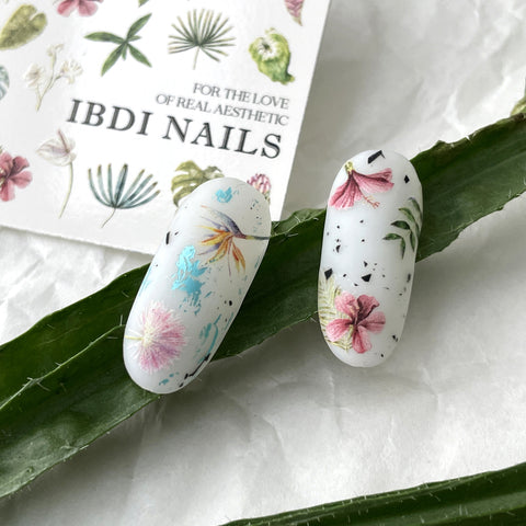 IBDI Waterslide nail decals for summer nail art