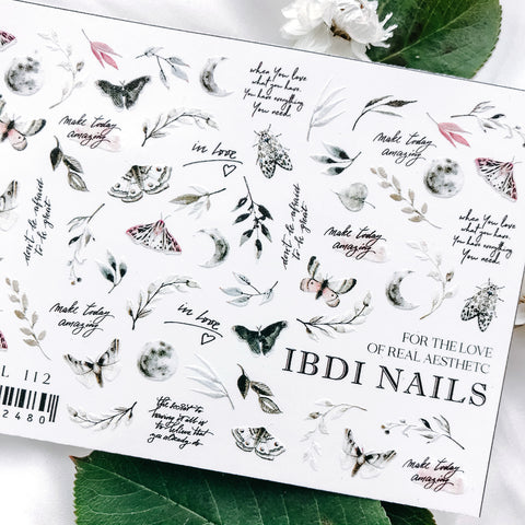 IBDI Autumn nail decals for manicures and pedicures