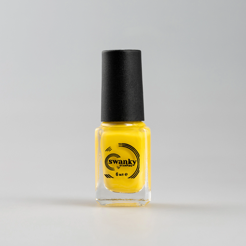 yellow nail polish for stamping plates