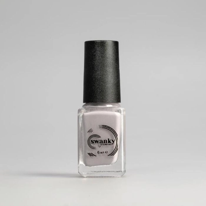 Swanky Stamping polish, grey lilac S31