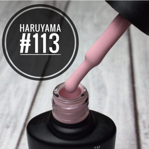Haruyama Light Pink gel nail polish 113