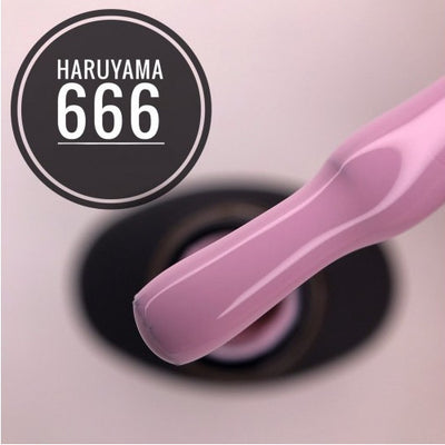 Haruyama pink gel nail polish